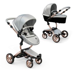 Argento - Детская коляска Mima Xari 3G Flair 2в1 шасси Rose Gold